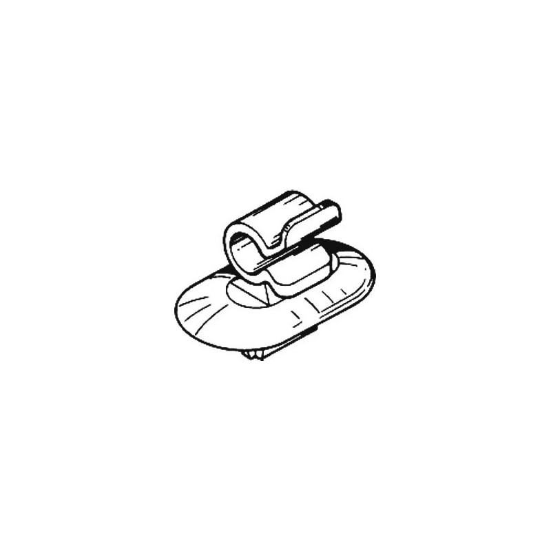 SACHET AGRAFES 1394 PSA Ø TRINGLE 5 CAPOT 106, 306, AX, SAXO, C2, C3