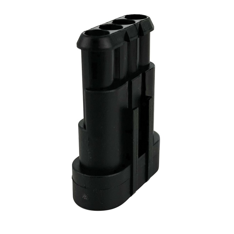 Connecteur étanche 4 voies cosse male x10 pièces