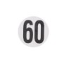 Pictogrammes de vitesse adhésifs 60km/h