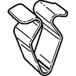 SACHET AGRAFES 10308 GARNISSAGE TYPES VOLKSWAGEN, AUDI, SEAT, SKODA