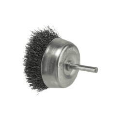 Brosse métallique Ø40mm Type Ondulé / sur tige