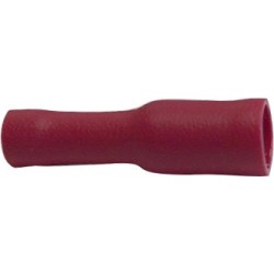 Cosse cyl femelle rouge Ø4 mm
