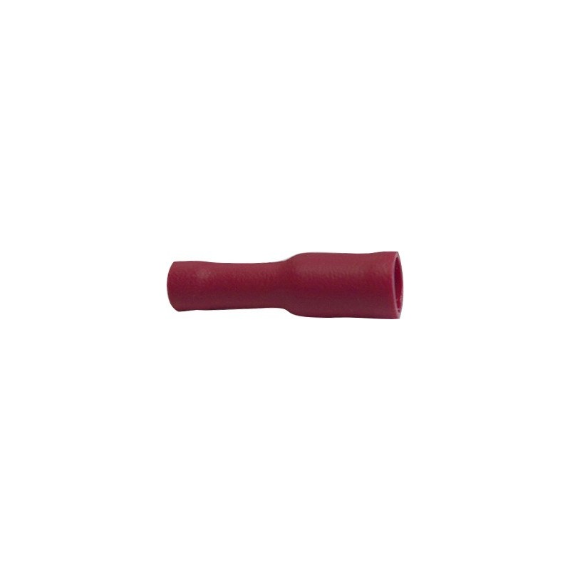 Cosse cyl femelle rouge Ø4 mm