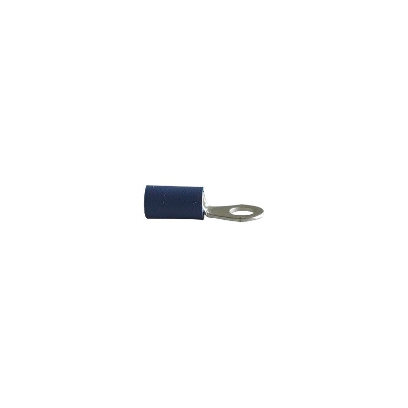 Cosse borne bleue Ø4 mm
