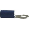 Cosse borne bleue Ø4 mm