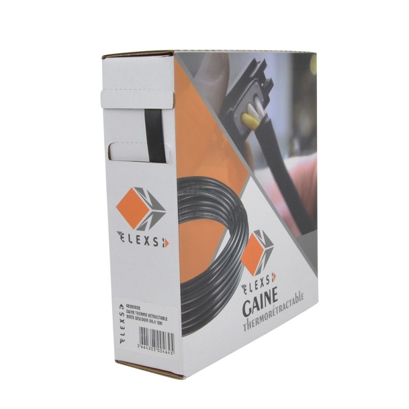 GAINE THERMORETRACTABLE BOITE DEVIDOIR Ø 6.4 / 12m