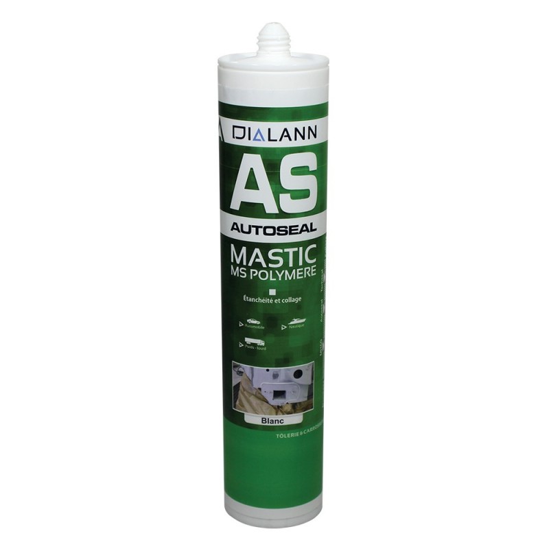 Autoseal mastic MS POLYMERE 290ml Blanc