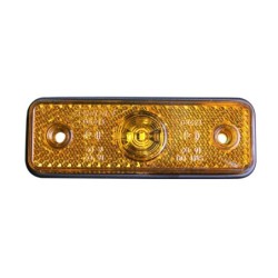 Feu de position LED orange 95X8X31mm 24V 0.8W E13
