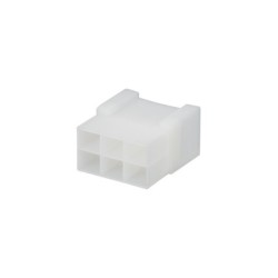 Connecteur 6 voies cosse male x25 pièces