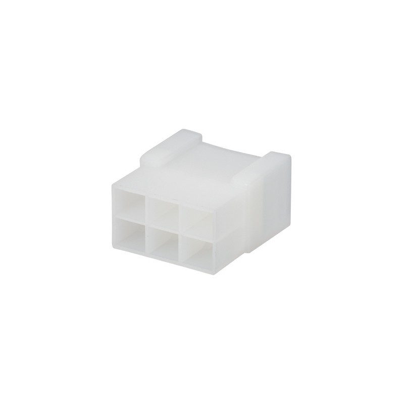 Connecteur 6 voies cosse male x25 pièces