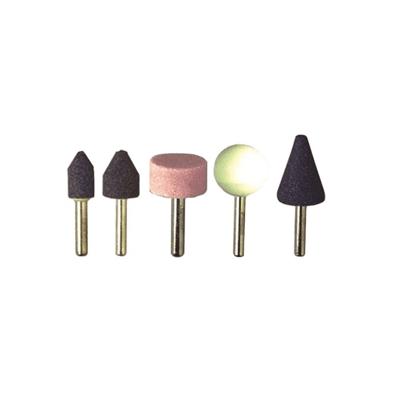 Assortiment de meules sur tige 6mm