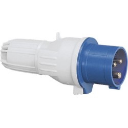 Fiche P17 2P+T IP44 16A 200/250V LEGRAND