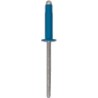 SACHET DE RIVETS 4525 4x18 TETE DE 8 BLEU