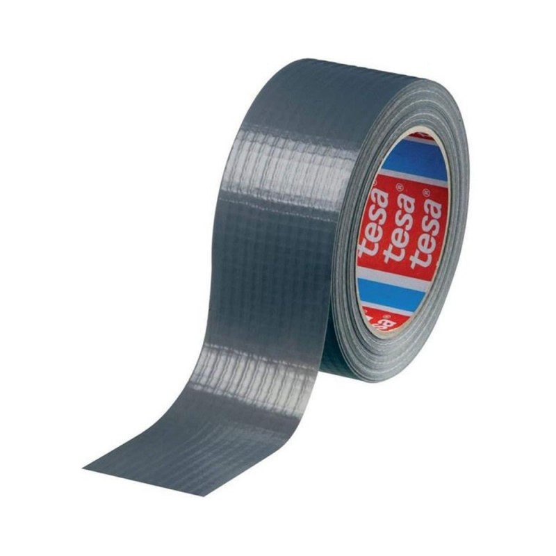 Ruban adhésif toilé polyvalent 50MM x 50M TESA - GRIS