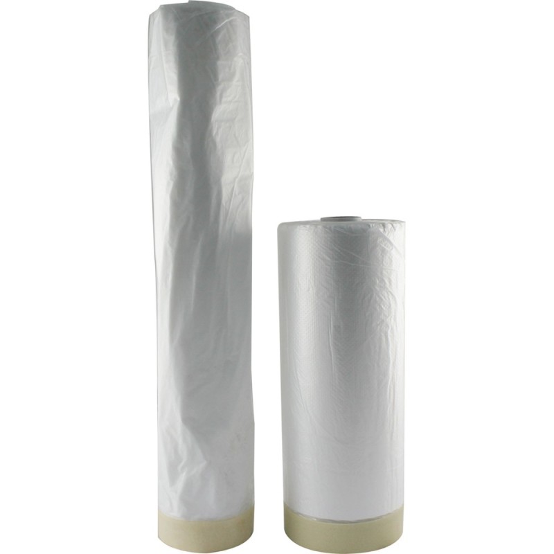 Masquage large film PE + masquage lisse 260cmx17m