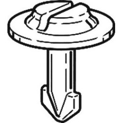 VIS PLASTIQUE 11133 CLIPS ECROU PASSAT 2000, A4, A6, SUPERB