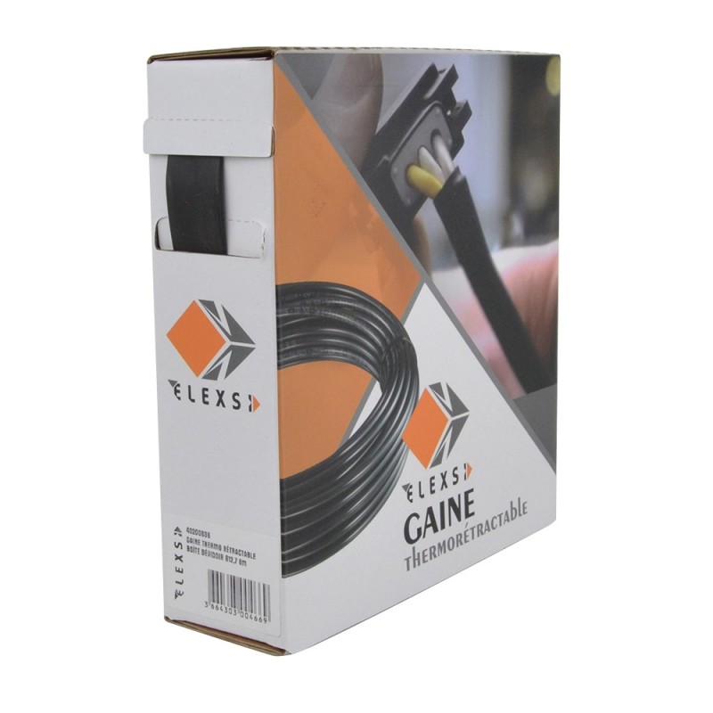GAINE THERMORETRACTABLE BOITE DEVIDOIR Ø 12.7 / 6m