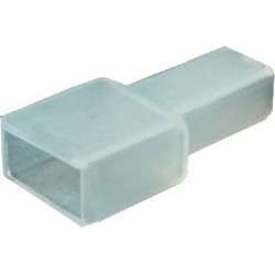 MANCHON POUR COSSES PLATES FEMELLES 6.3 X 0.4MM