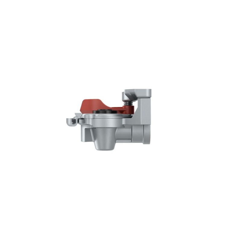 Tête d'accouplement M16x1.5 pour tracteurs sans prise pression Rouge WABCO avec clapet
