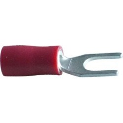 Cosse fourche rouge M4
