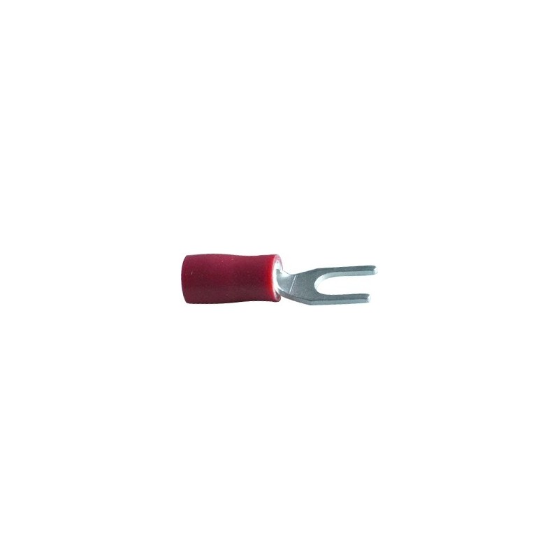 Cosse fourche rouge M4