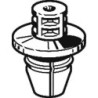 SACHET AGRAFES 1491 DE GARNISSAGE VW Ø10mm