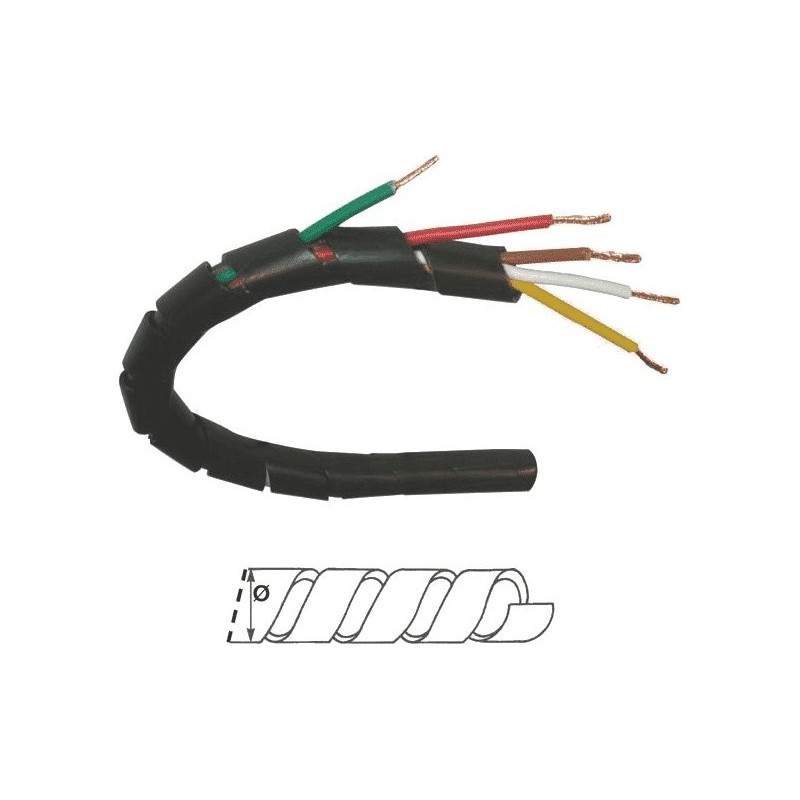 GAINE SPIRALEE DE FRETTAGE ØINT.8.4MM 10M Capacité 7.5-60mm