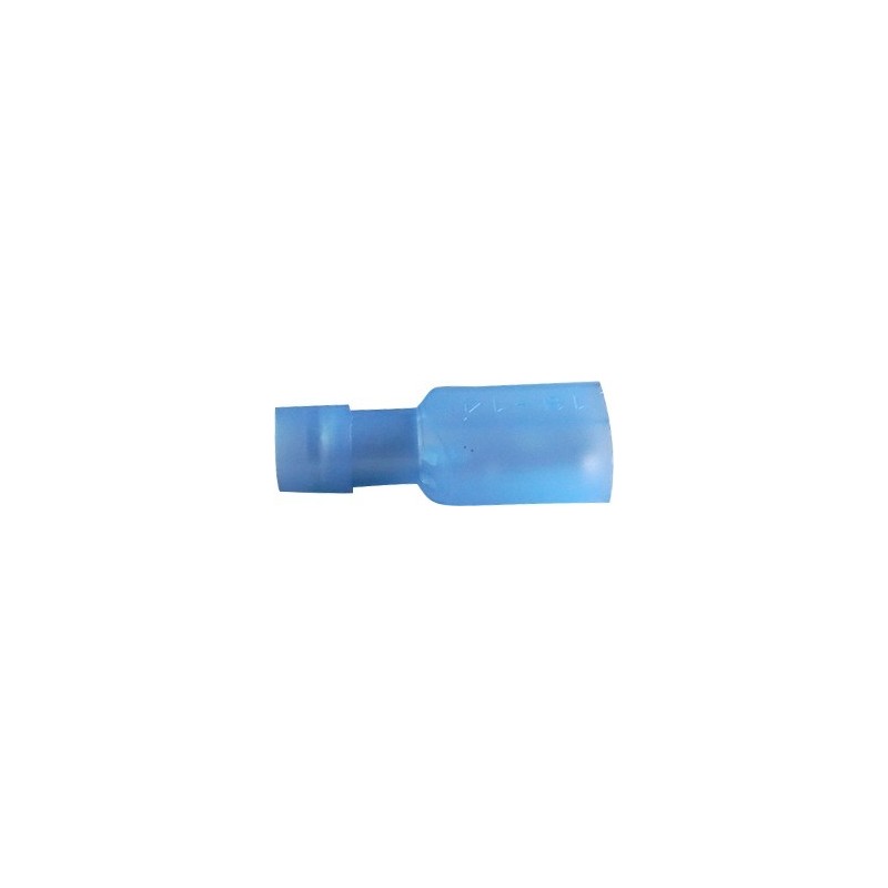 Cosse plate make bleue isolée étanche 6.35mm²