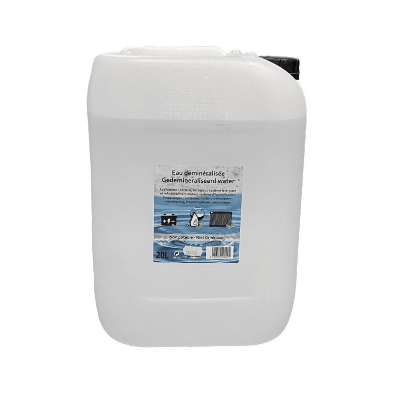 EAU DEMINERALISEE FAIBLE RESISTIVITE 5L