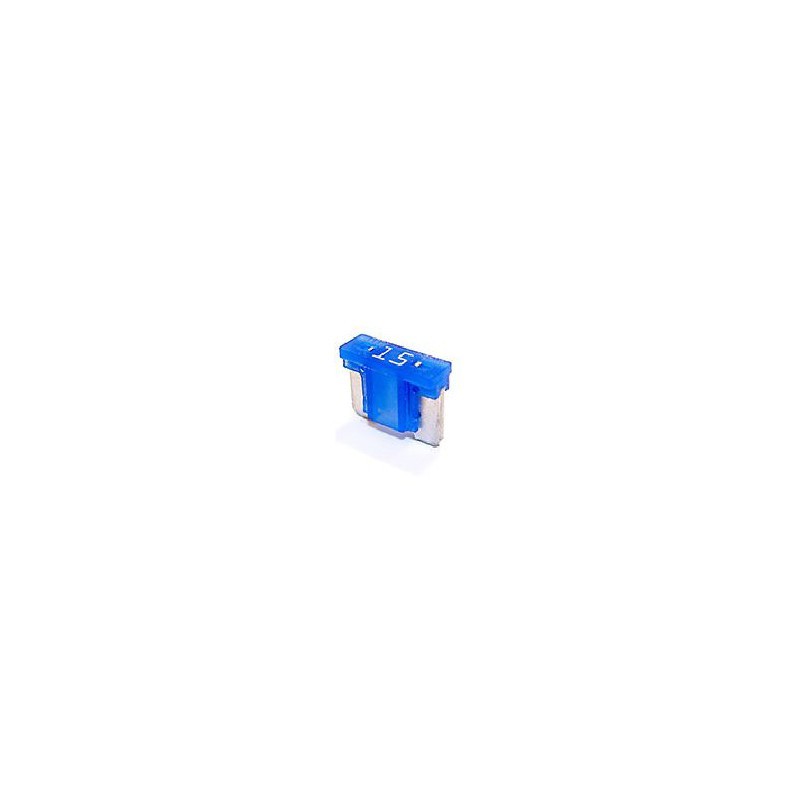 FUSIBLES ENFICHABLES MICRO LOW PROFILE 15A BLEU