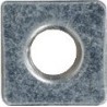 SACHET AGRAFES 12165 ECROU CARRE POINCONNAGE Ø5