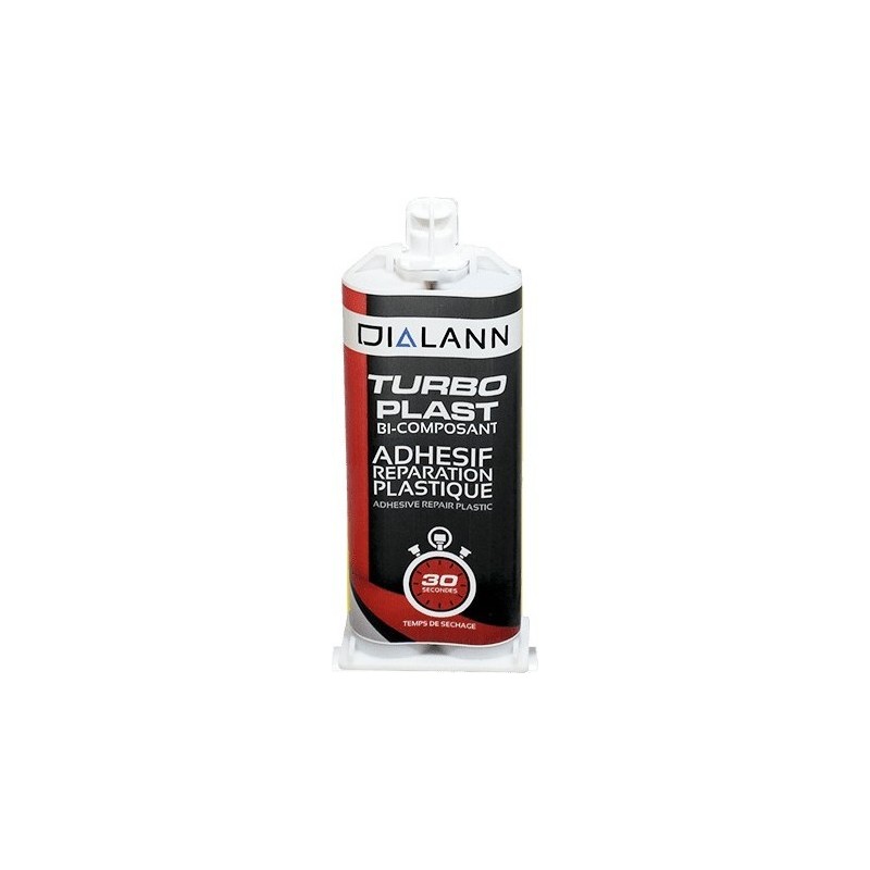 Colle bi-composant PU 30 sec TURBO PLAST