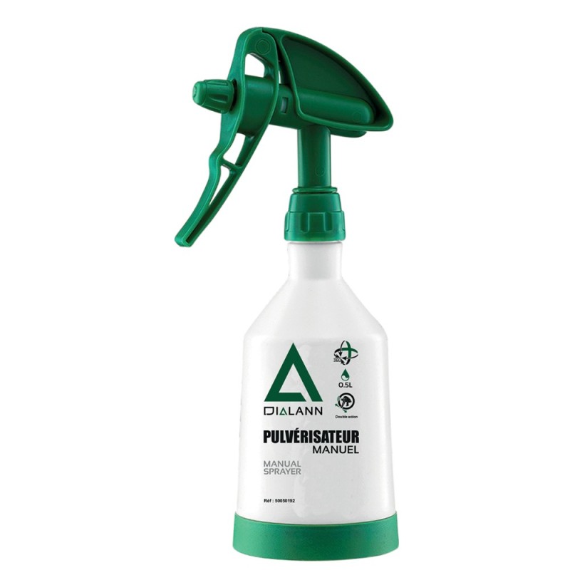 PULVERISATEUR MANUEL PREMIUM 360° CODE VERT 500ml
