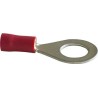 Cosse borne rouge Ø8 mm