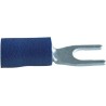Cosses fourche M4 bleues