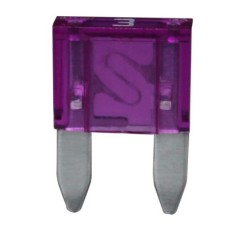 MINI FUSIBLE ENFICHABLE 3 AMP VIOLET