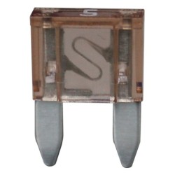 MINI FUSIBLE ENFICHABLE 5 AMP BEIGE