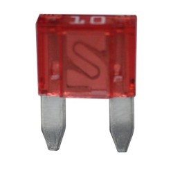 MINI FUSIBLE ENFICHABLE 10 AMP ROUGE