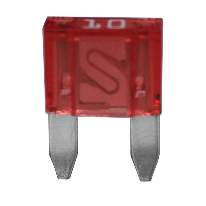 MINI FUSIBLE ENFICHABLE 10 AMP ROUGE