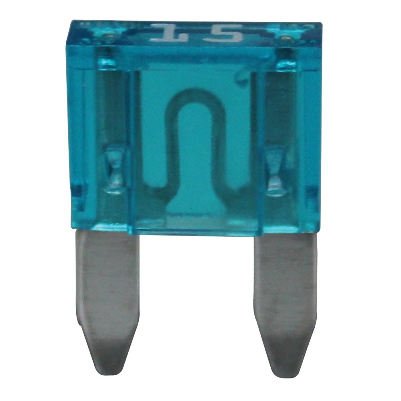 MINI FUSIBLE ENFICHABLE 15 AMP BLEU