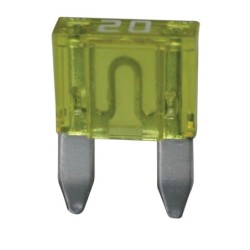 MINI FUSIBLE ENFICHABLE 20 AMP JAUNE
