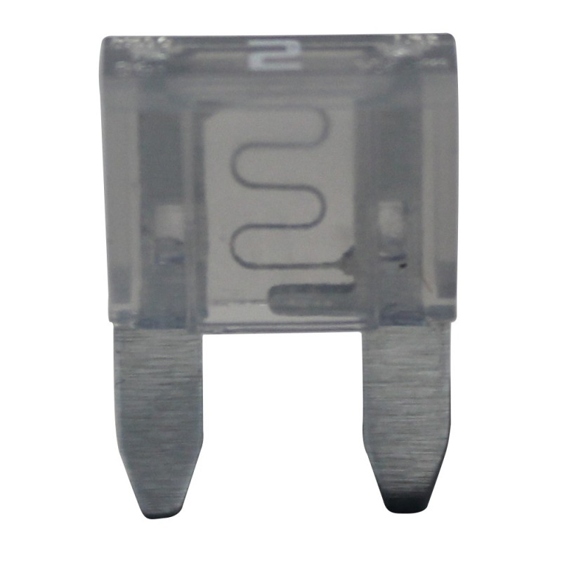 MINI FUSIBLE ENFICHABLE 2 AMP GRIS