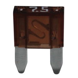 MINI FUSIBLE ENFICHABLE 7.5 AMP MARRON