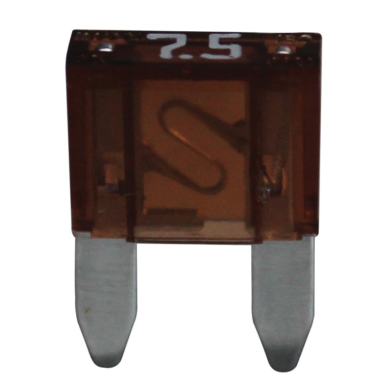 MINI FUSIBLE ENFICHABLE 7.5 AMP MARRON