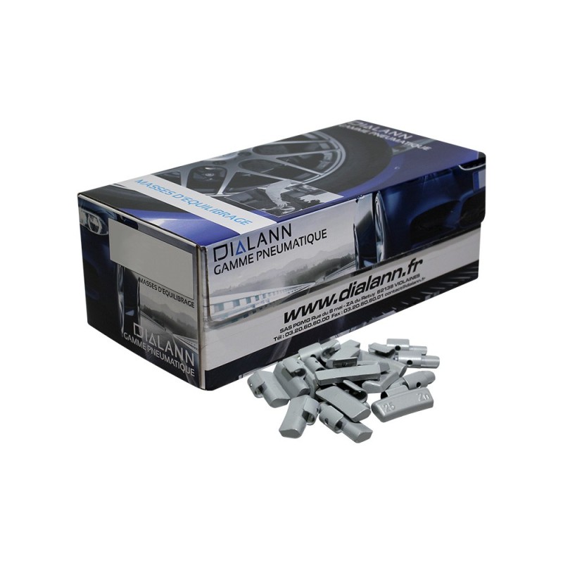 Masse zinc universelle jantes alu type 663 5g