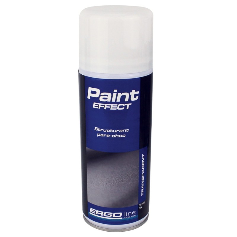 Restructurant pare-chocs incolore grain fin 400ml PAINT EFFECT Transparent grain moyen