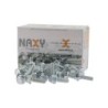 Vis a tête hexagonale a embase crantée DIN6921 zinc blanc M6x20 - Filetage Partiel