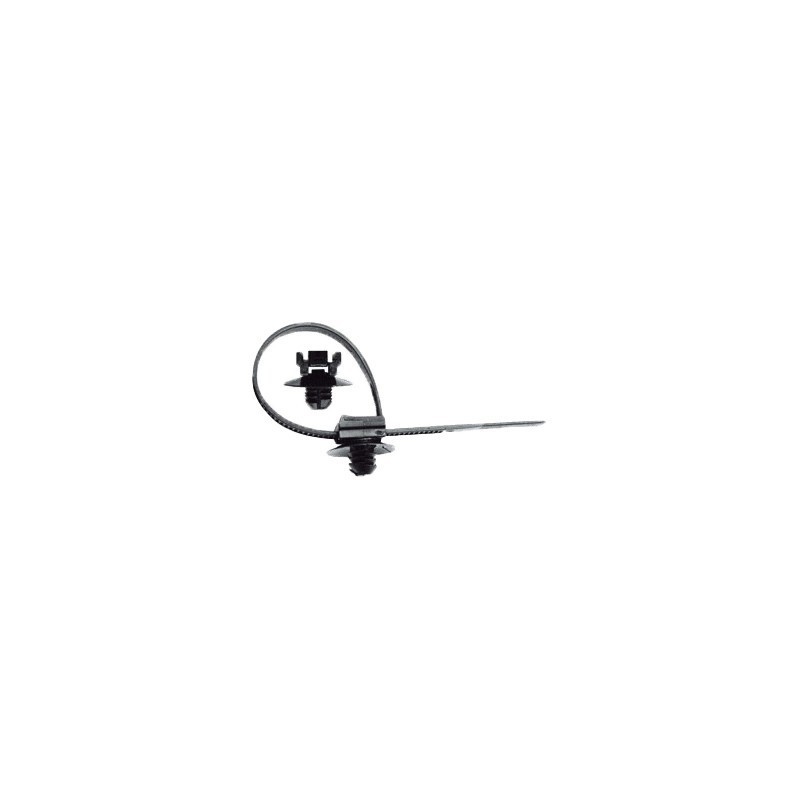 SACHET COLLIERS 9649 PERCAGE Ø 6,5MM Ø SERRAGE 1,5A32MM DIM. 145X5 MM