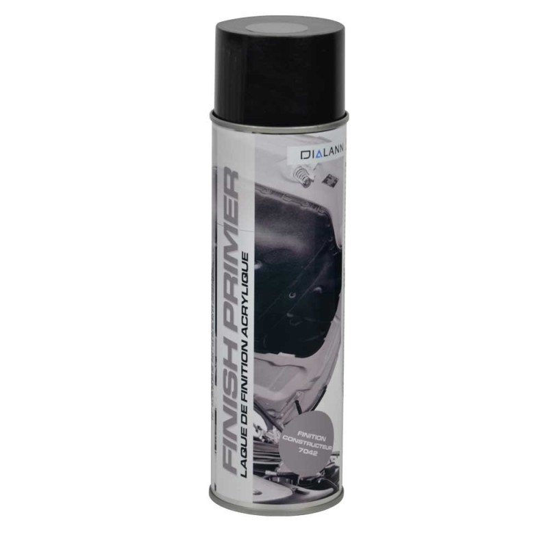 Laque acrylique FINISH PRIMER Finish primer couleur 7042 - Gris
