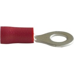 Cosse borne rouge Ø5 mm